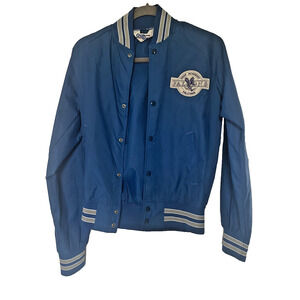 USAF Chalkline Jacket Kids XL United States Air Force Falcons Blue White Vintage